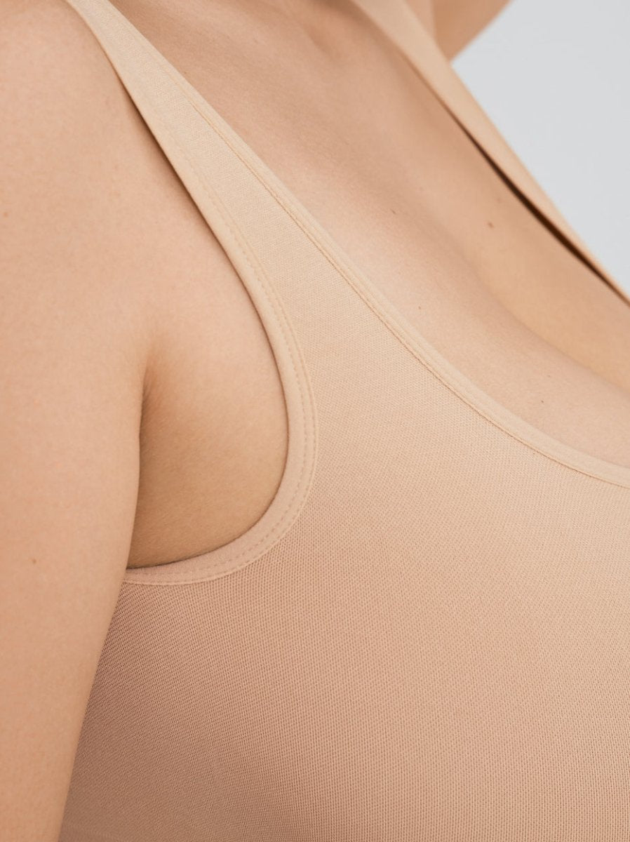Every Day Tank Cami, Beige - Nuderie