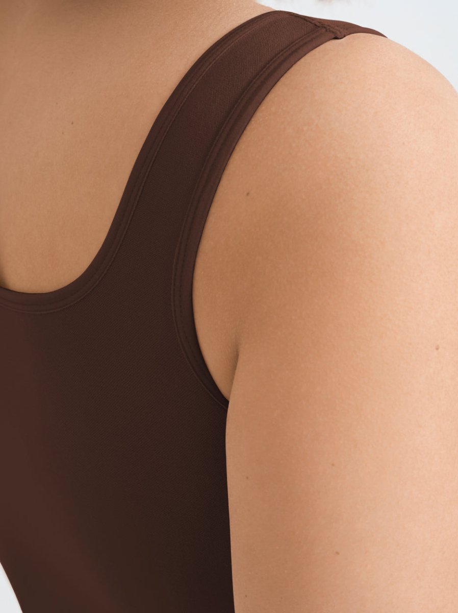 Every Day Tank Cami, Chocolate - Nuderie