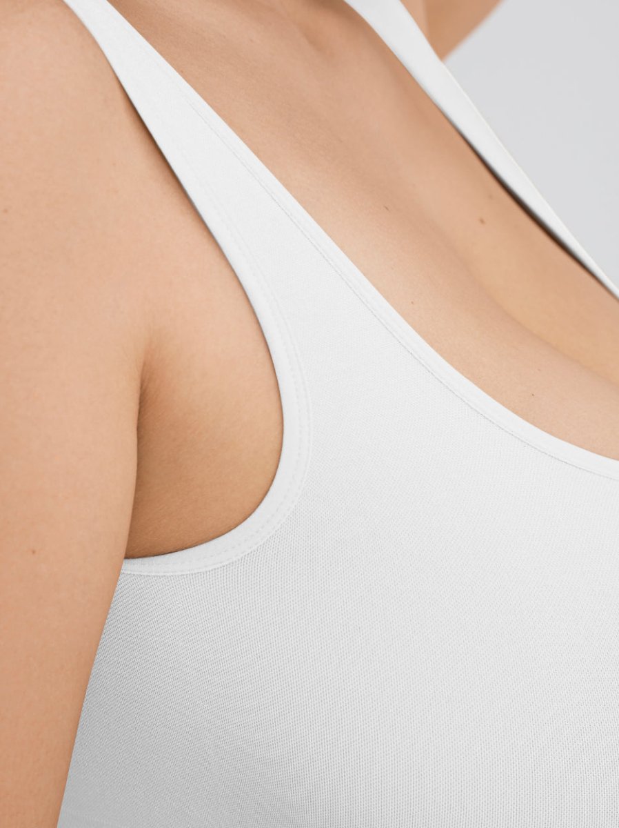 Every Day Tank Cami, White - Nuderie
