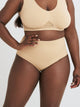 High-Waisted Shaper Panty, Beige