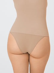 High - Waisted Shaper Panty, Latte - Nuderie