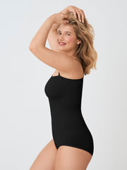 Snatched Shapewear Bodysuit, Black - Nuderie