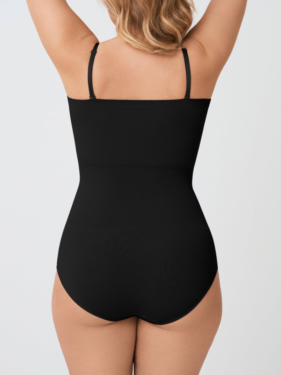 Snatched Shapewear Bodysuit, Black - Nuderie